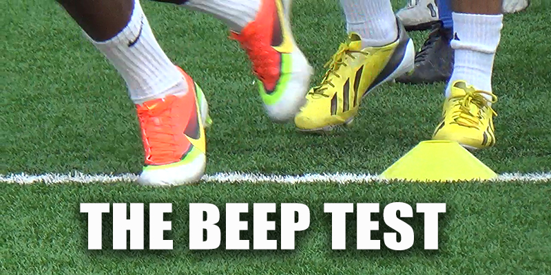beep test soccer